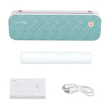 PeriPage A4 Paper Printer Thermal Transfer Printer Wirless Photo Printer USB BT Picture Printers Support 2''/3''/4''Paper Width