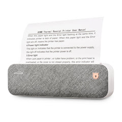 PeriPage A4 Paper Printer Thermal Transfer Printer Wirless Photo Printer USB BT Picture Printers Support 2''/3''/4''Paper Width
