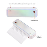 PeriPage A4 Paper Printer Thermal Transfer Printer Wirless Photo Printer USB BT Picture Printers Support 2''/3''/4''Paper Width