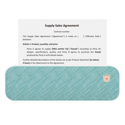 PeriPage A4 Paper Printer Thermal Transfer Printer Wirless Photo Printer USB BT Picture Printers Support 2''/3''/4''Paper Width