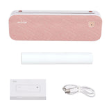 PeriPage A4 Paper Printer Thermal Transfer Printer Wirless Photo Printer USB BT Picture Printers Support 2''/3''/4''Paper Width
